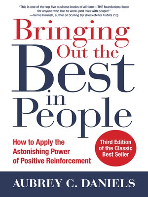 cover image of Bringing Out the Best in People